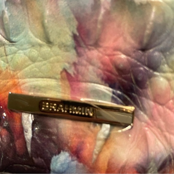 🌈NWT!!! RARE FIND!! Brahmin SOLD OUT Prism Ombré Katie Crossbody - Picture 10 of 16